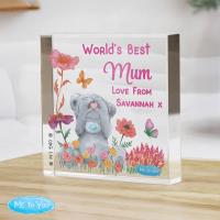 Personalised Me to You Flowery Large Crystal Block Extra Image 3 Preview